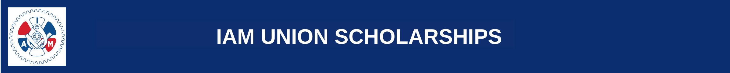 IAM Union Scholarships logo